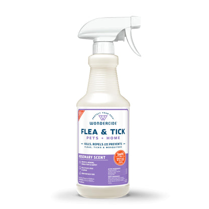 Wondercide Natural Flea, Tick & Mosquito Spray for Pets & Home with Essential Oils - 16 oz