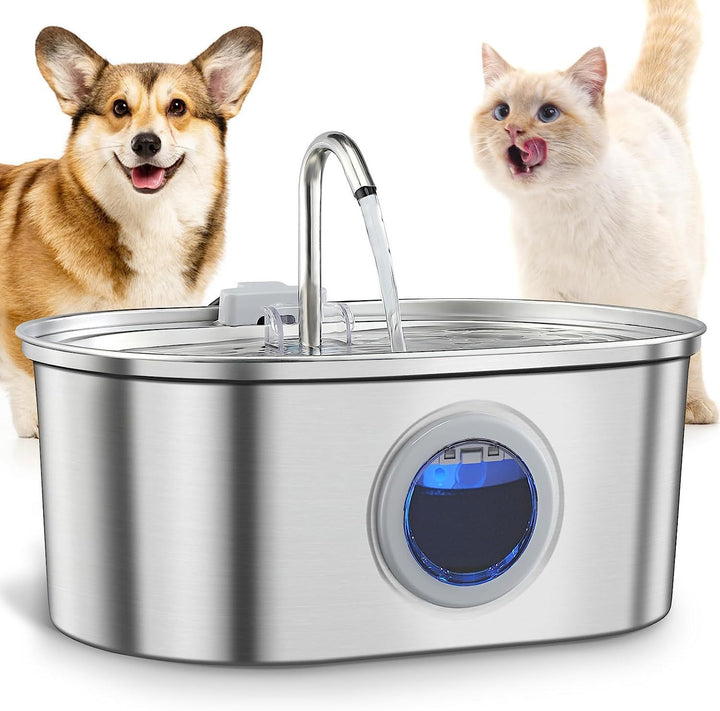 Water Feeder Stainless Steel Pet Water Dispenser