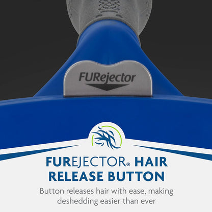 FURminator Undercoat Deshedding Tool for Dogs, Deshedding Brush for Dogs, Removes Loose Hair and Combats Dog Shedding