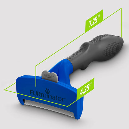 FURminator Undercoat Deshedding Tool for Dogs, Deshedding Brush for Dogs, Removes Loose Hair and Combats Dog Shedding