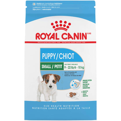 Royal Canin Size Health Nutrition Small Breed Dry Puppy Food, Supports Brain Development, Immune Support, and Digestive Health, 14 lb Bag