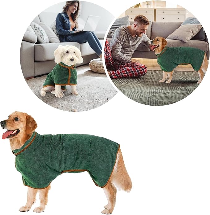 SnuggleDry Pet Bathrobe LukkyDeals