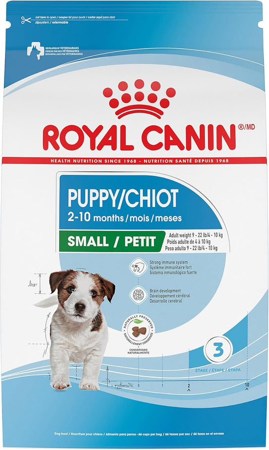 Royal Canin Size Health Nutrition Small Breed Dry Puppy Food, Supports Brain Development, Immune Support, and Digestive Health, 14 lb Bag