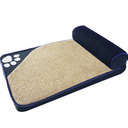 Winter Warm Pet Dog Bed with Pillow