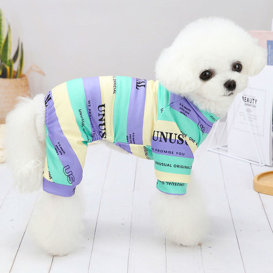 Thin Four Legged Pet Clothing