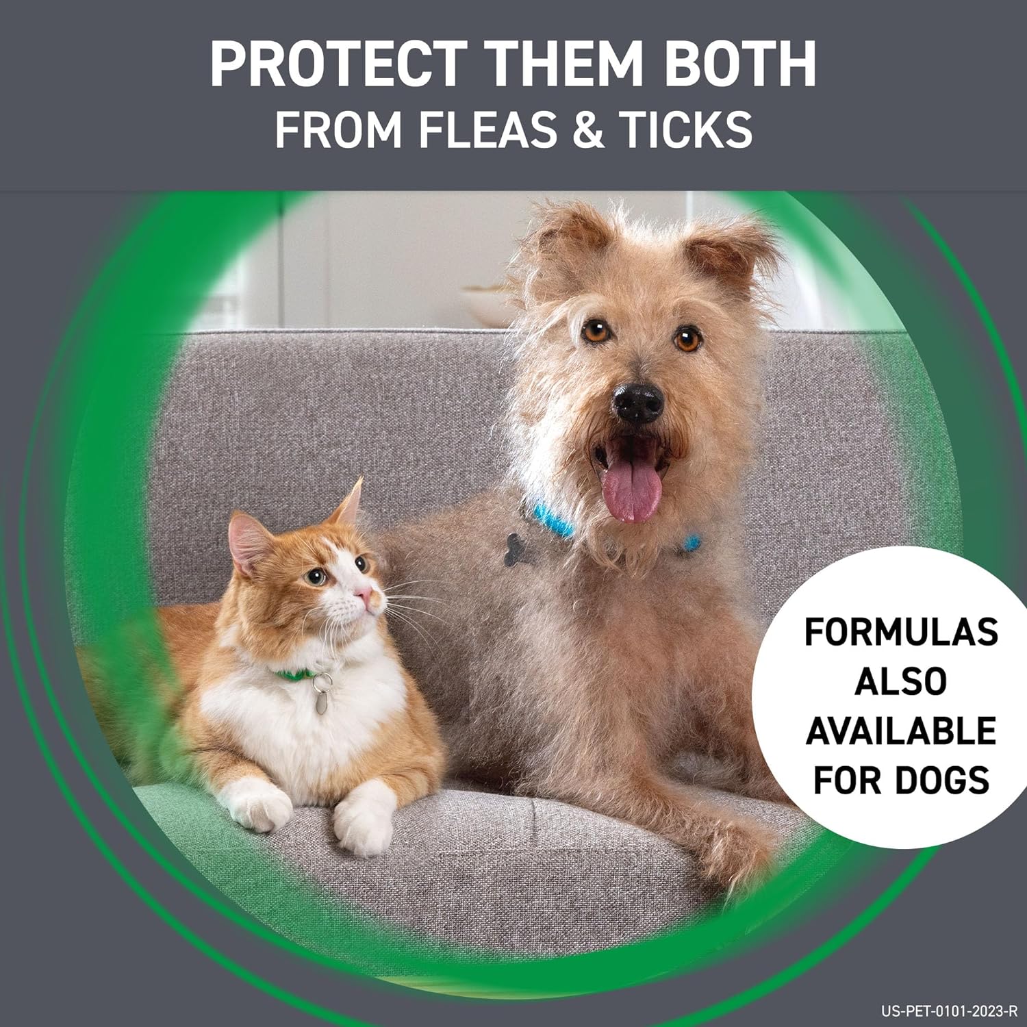 Frontline Plus Flea and Tick Treatment for Cats Over 1.5 lbs. 6 Treatments