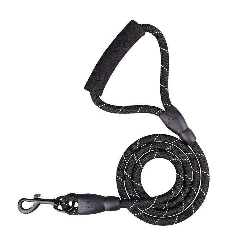 Pet Nylon Reflective Collar Leash Set