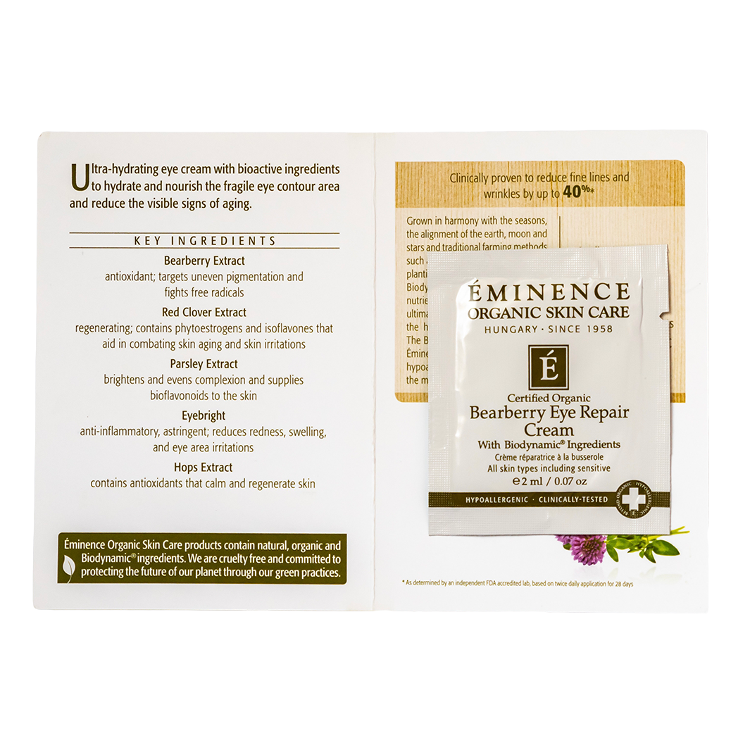 Eminence Organics Bearberry Eye Repair Cream