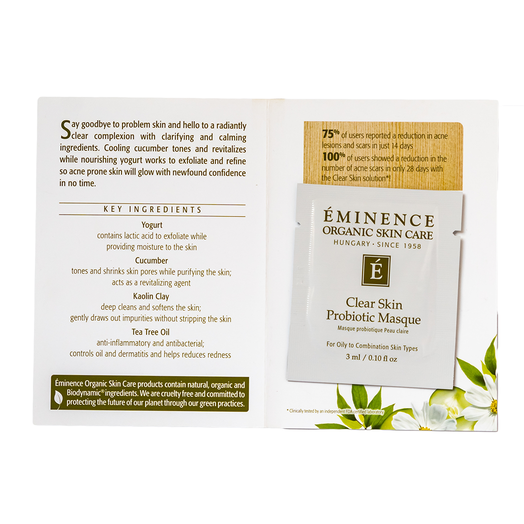 Eminence Organics Clear Skin Probiotic Masque