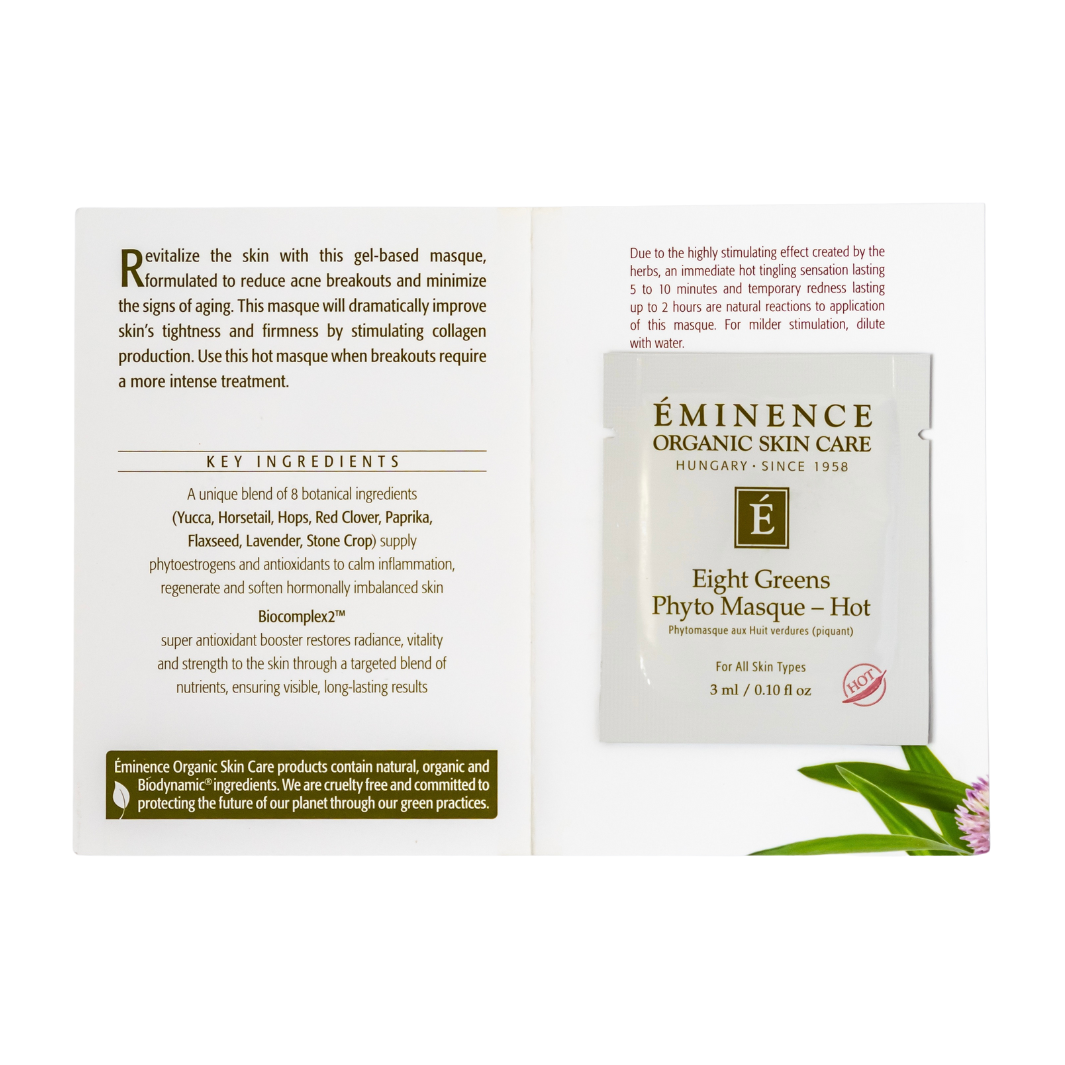 Eminence Organics Eight Greens Phyto Masque HOT