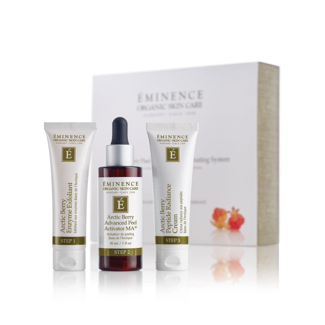 Eminence Organics Arctic Berry Peel & Peptide Illuminating System