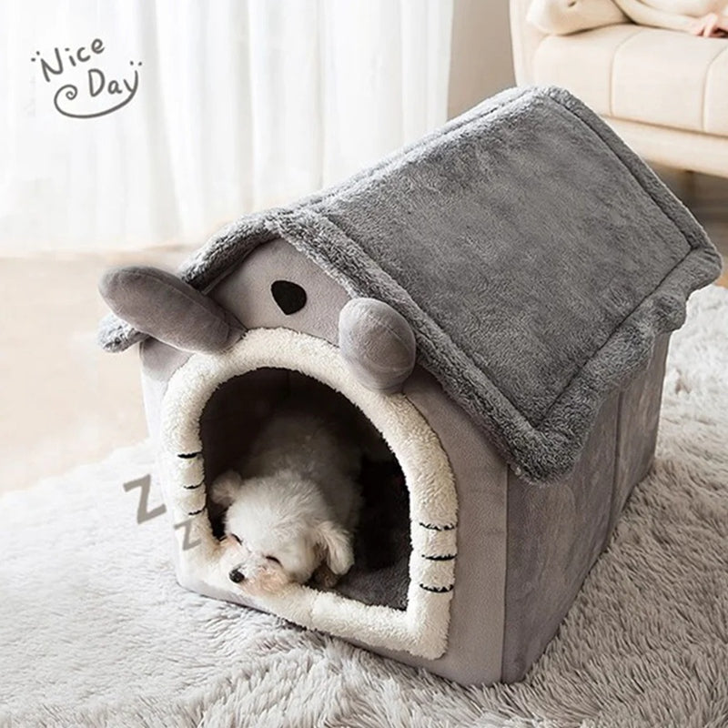 Washable Foldable Pet Sleeping Bed