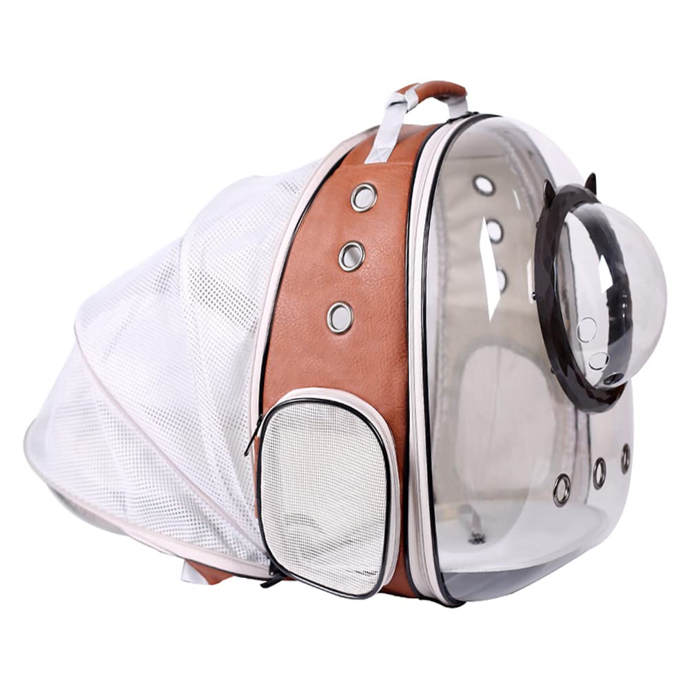 LAIRIES Back Expandable Cat Carrier Backpack - Airline Approved Cat Bubble Backpack