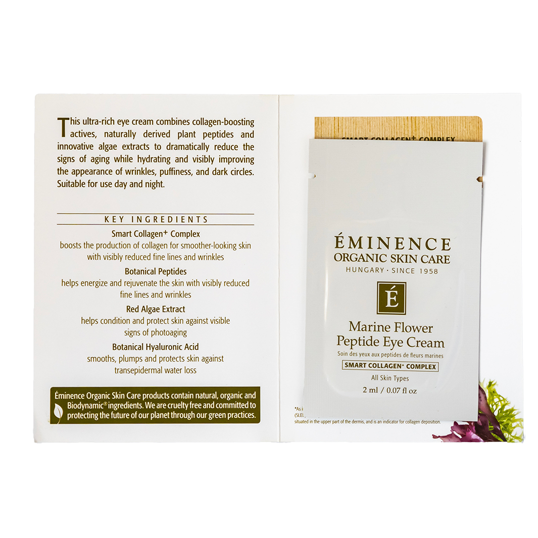 Eminence Organics Marine Flower Peptide Eye Cream