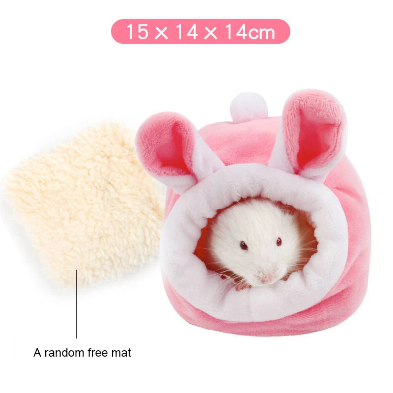 Hamster Cage Soft Warm Bed