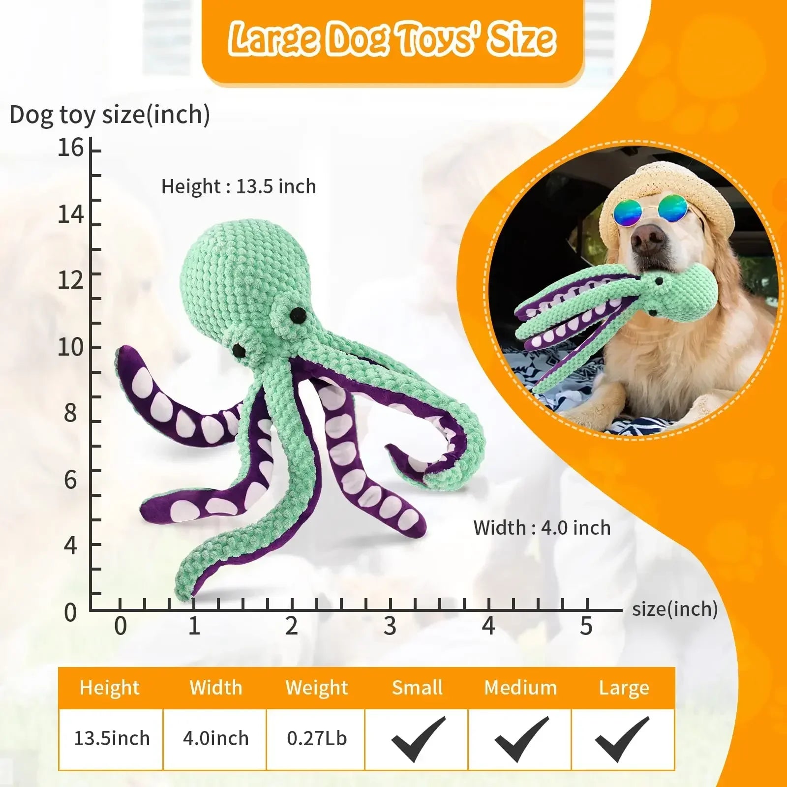 Pet Plush Toy Cat Dog Voice Octopus Shell Puzzle Toy Bite Resistant Interactive Pet Dog Teeth Cleaning Chew Toy Pet Supplies - LukkyDeals