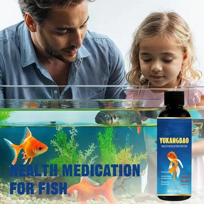 Fish Medicine For Freshwater 100ml Fin Rot Treat Fish Remedy Purify Aquarium Water Safe Fish Remedy Aquarium Supplies For Algae