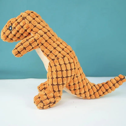 Pet Chew Toys Interactive Cartoon Animal Plush Alligator Shape Dog Sound Toy Gnawing Grinding Teeth Training Supplies - LukkyDeals