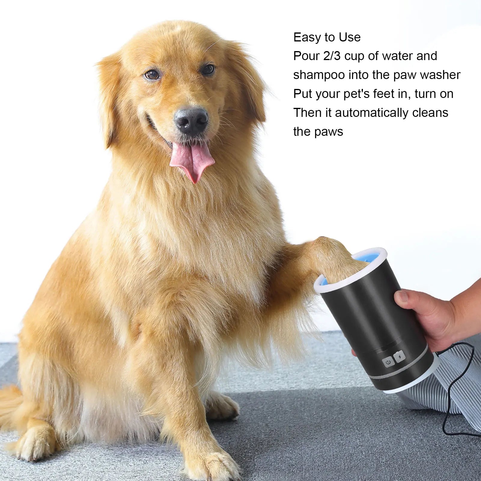 Rechargeable Automatic Dog Paw Cleaner