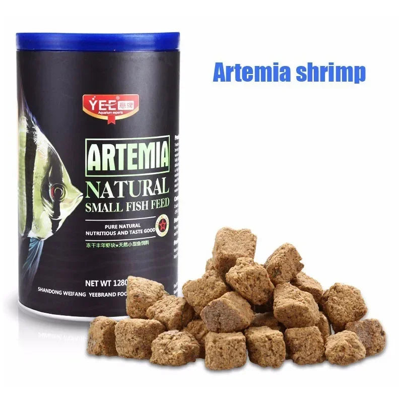 YEE Red Blood Worm Freeze Dried Artemia Salina Fish Food