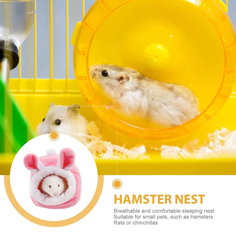 Hamster Cage Soft Warm Bed