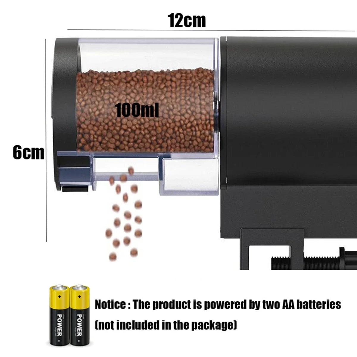 Automatic Fish Feeder for Aquariums