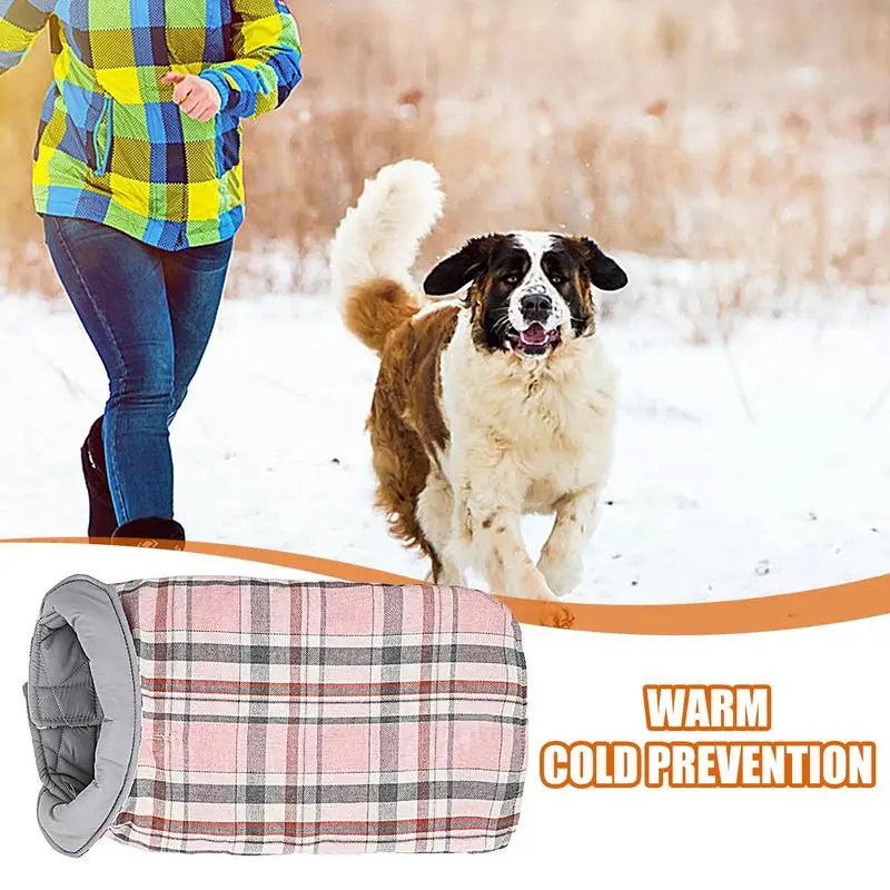 Warm Dog Coat Reversible Windproof Waterproof British Style