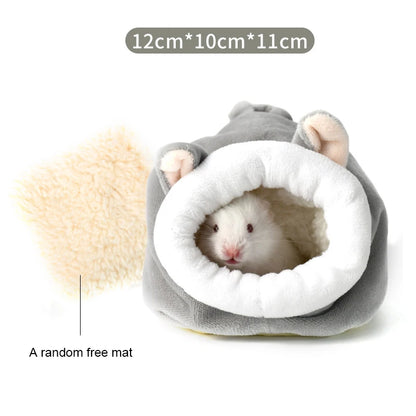 Hamster Cage Soft Warm Bed