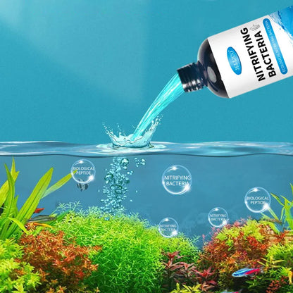 300ml Nitrifying Bacteria  Liquid Fish Tank Water Purifier Aquarium Fish Farming Medicine Supplies Fishbowl Water Treatment