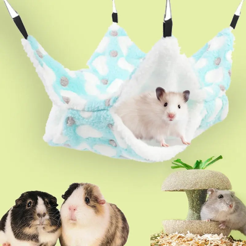 Double-hanging Bed Hamster Hammock