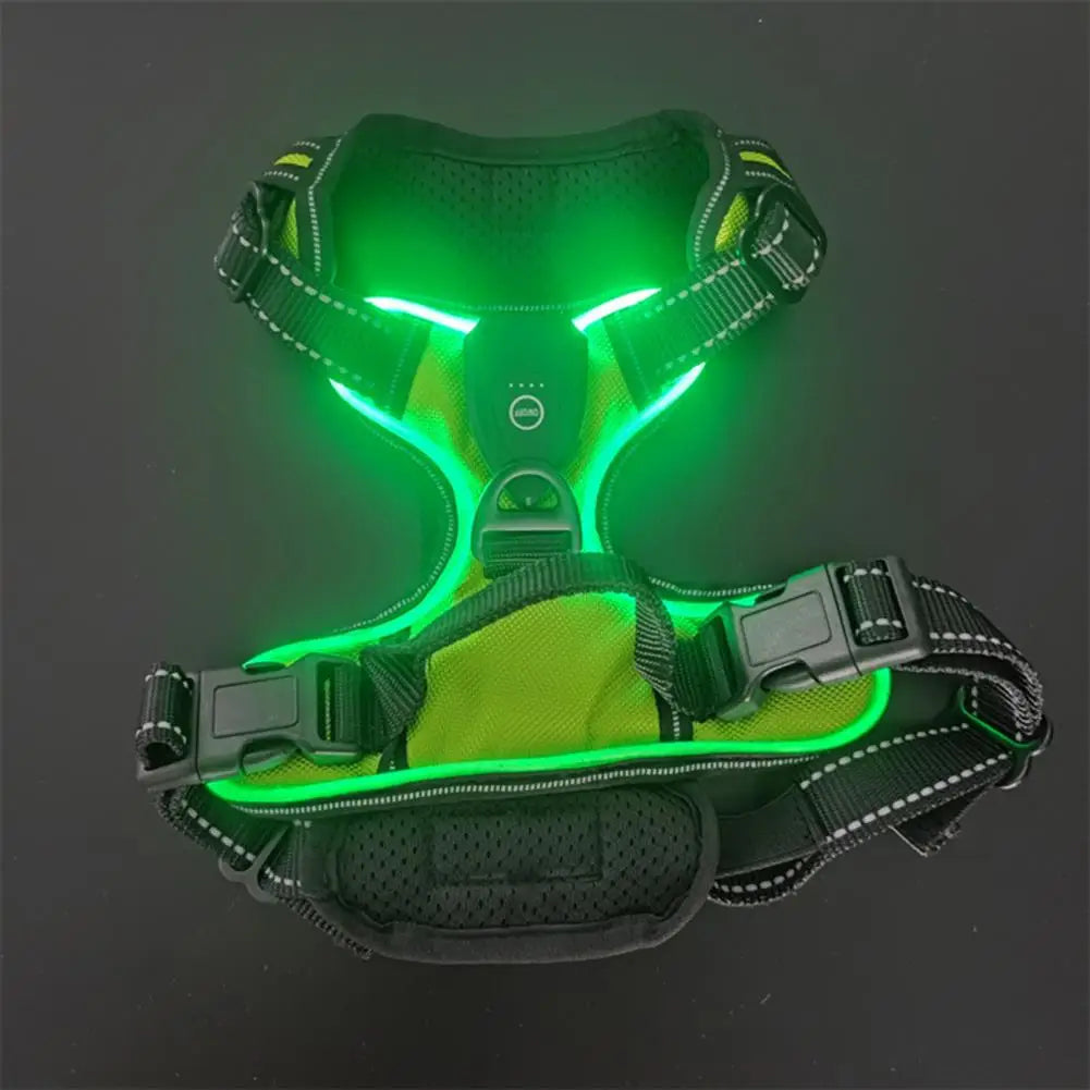 Rechargeable Led Pet Harness