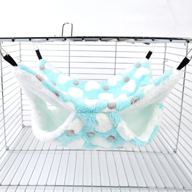 Double-hanging Bed Hamster Hammock