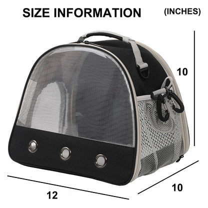 Guinea Pig Carrier Portable Clear Transport Cage