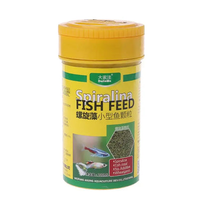 Spirulina Food Tropical Fish Nutrition Food for Aquarium Fish Tank - LukkyDeals