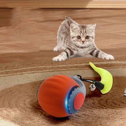 Cat Interactive Electric Rolling Ball with Teasing Tail