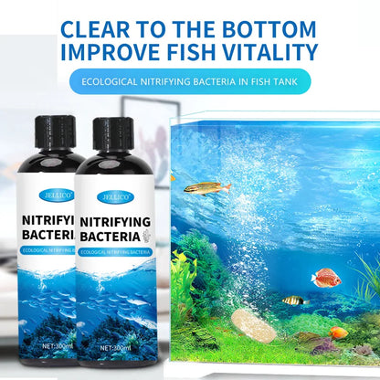 300ml Nitrifying Bacteria  Liquid Fish Tank Water Purifier Aquarium Fish Farming Medicine Supplies Fishbowl Water Treatment