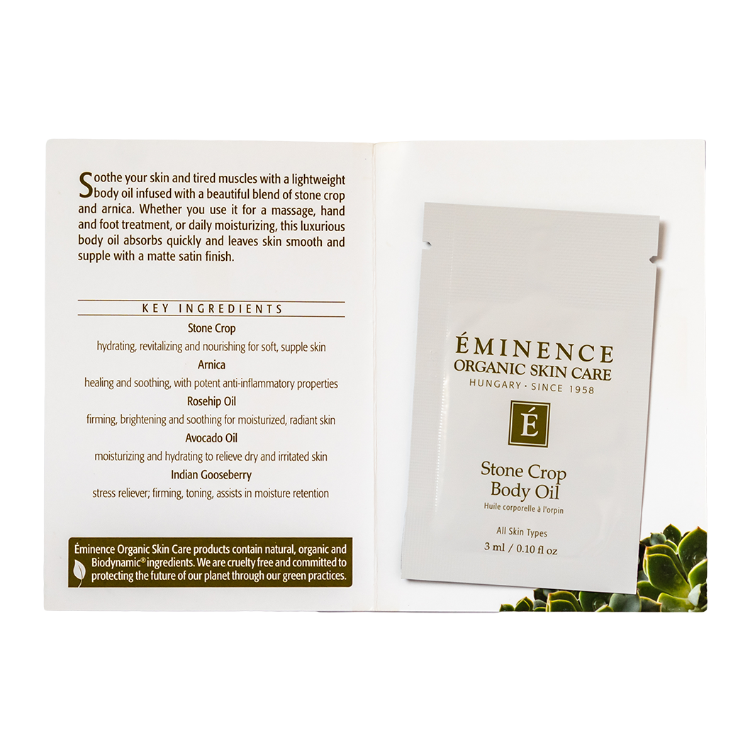 Eminence Organics Stone Crop Body Oil