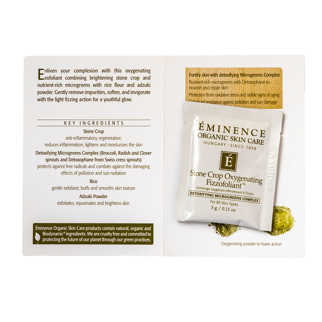 Eminence Organics Stone Crop Oxygenating Fizzofoliant