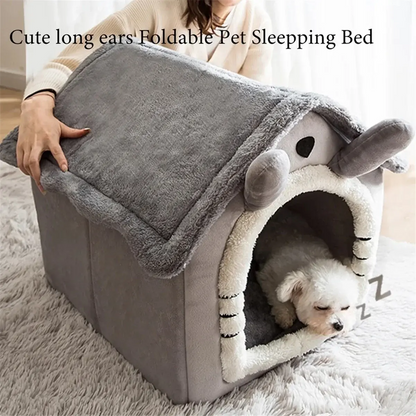 Washable Foldable Pet Sleeping Bed LukkyDeals