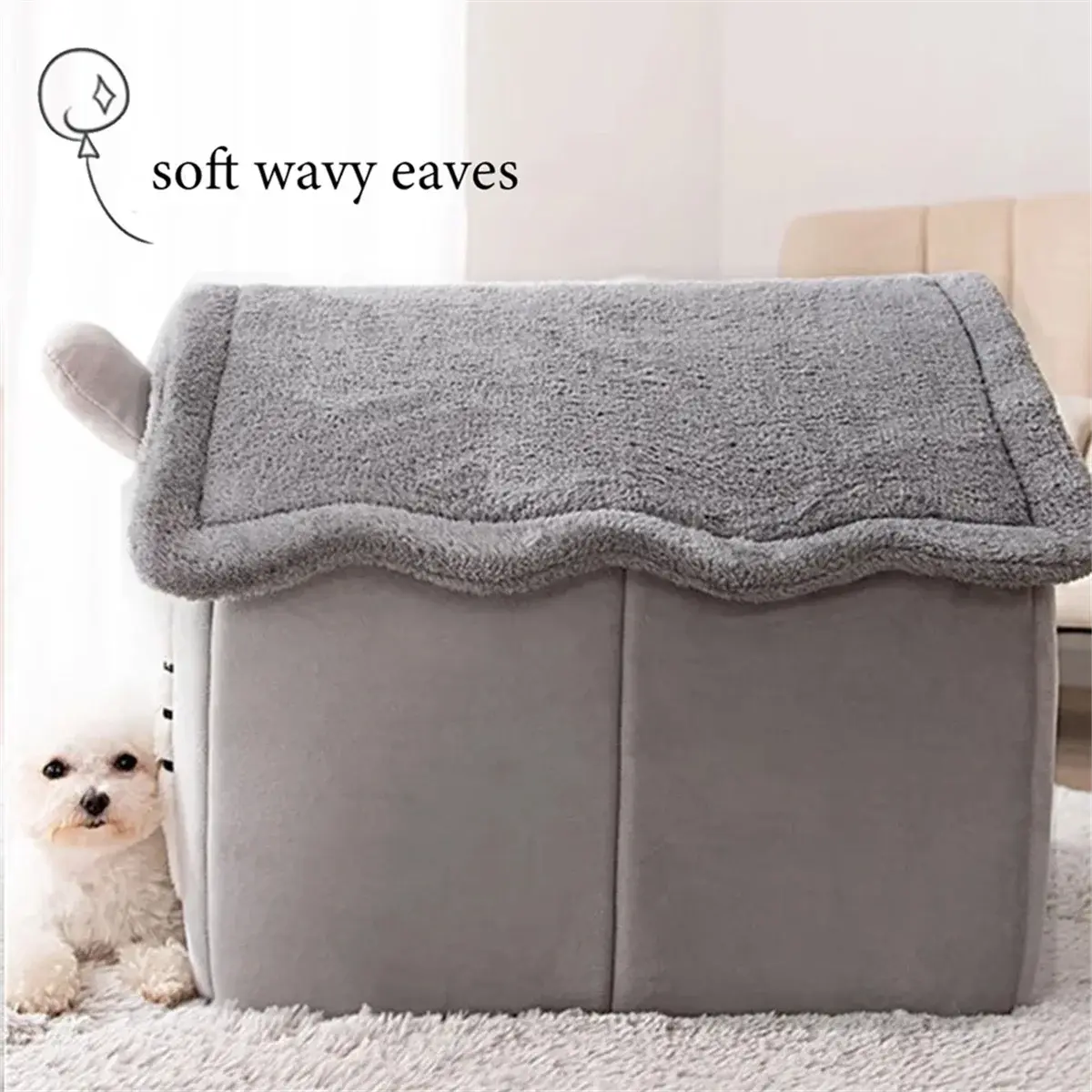 Washable Foldable Pet Sleeping Bed LukkyDeals