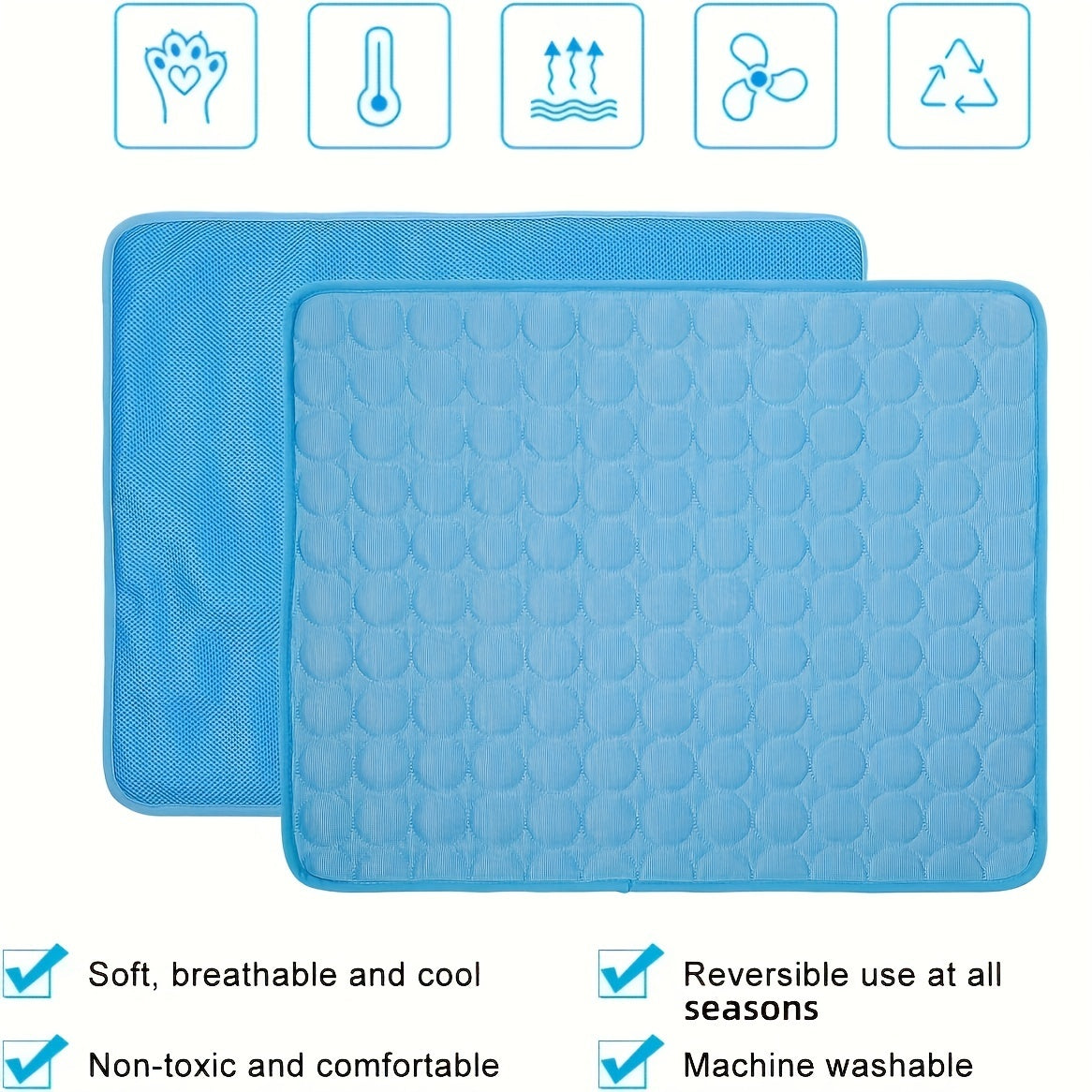 Dog Cooling Mat Cooling Pad For Pets - LukkyDeals