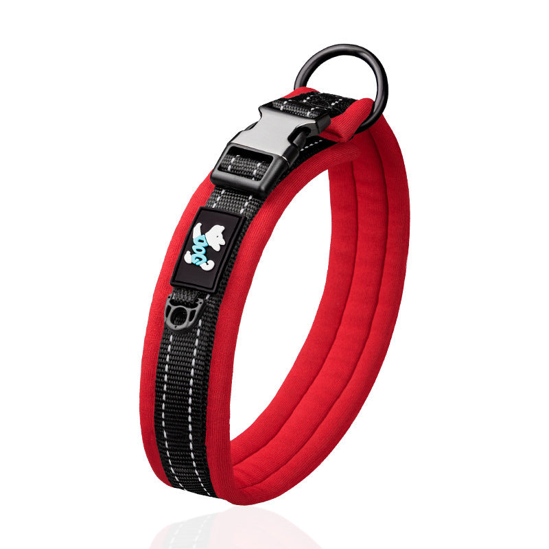 Pet Nylon Reflective Collar Leash Set