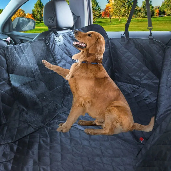 Waterproof back seat cover for dogs
