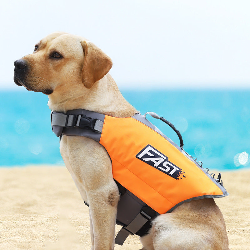 Reflective Printed Pet Dog Life Jacket Dog Swimming Suit