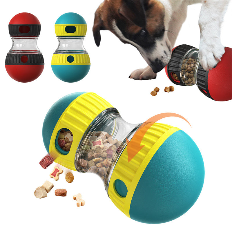 Food Dispensing Dog Toy Tumbler Leaky Food Ball Puzzle Toys Interactive