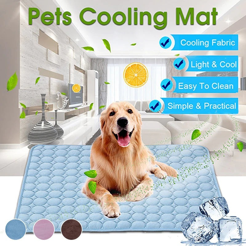 Dog Cooling Mat Cooling Pad For Pets - LukkyDeals