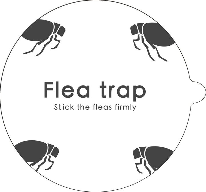 Pumpkin-shaped Flea Trap Household Sticker