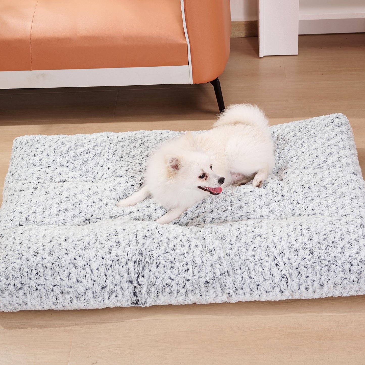 Dog Beds Thickened Rose Velvet Pet Kennel Bed Mat More Cotton Soft Fluffy Washable Dog Bed - LukkyDeals