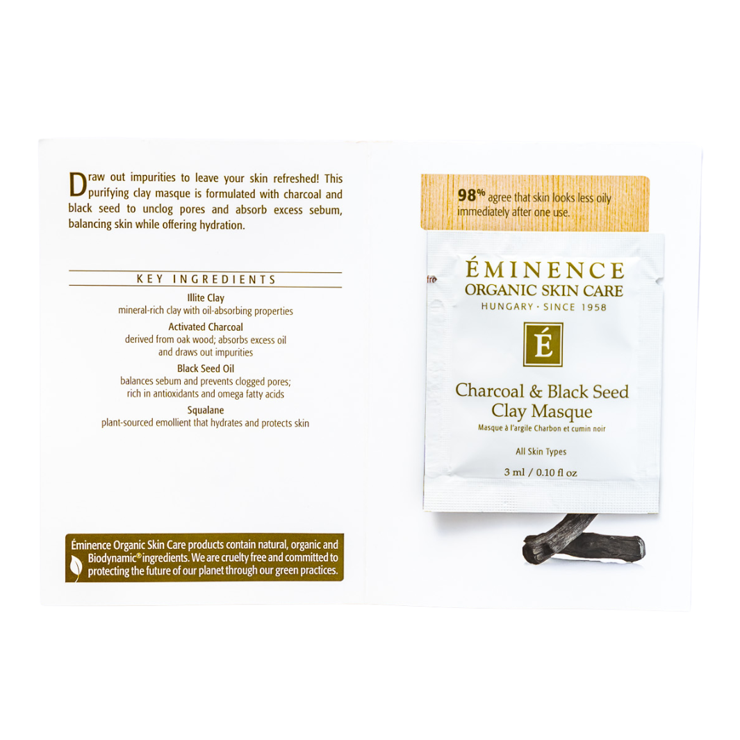 Eminence Organics Charcoal & Black Seed Clay Masque