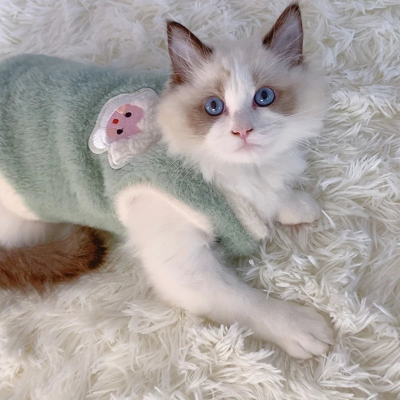 Cozy Kitten Winter Vests LukkyDeals
